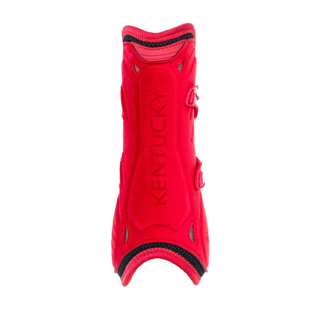 Ногавки передні Bamboo Elastic Velvet Red від Kentucky Horsewear