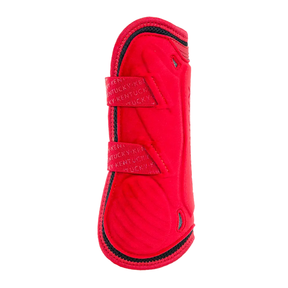 Ногавки передні Bamboo Elastic Velvet Red від Kentucky Horsewear