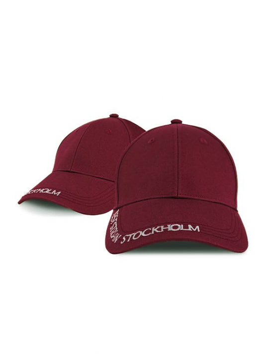 Кепка Clean Bordeaux від Equestrian Stockholm
