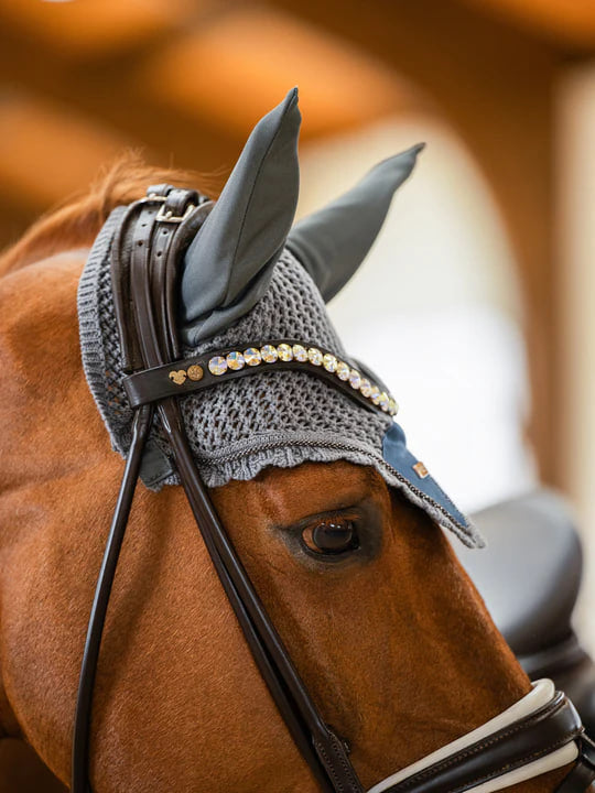 Вушка Metallic Blue від Equestrian Stockholm